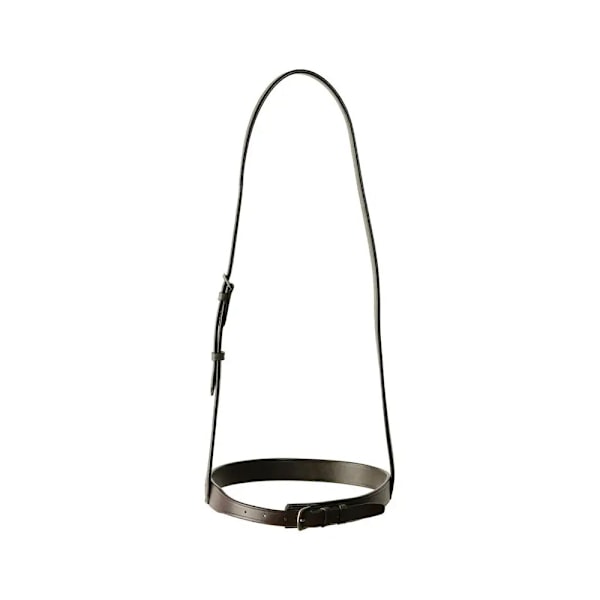 Kincade Classic Läder Häst Flat Hunt Nosgrimma Full Brun Brown Full