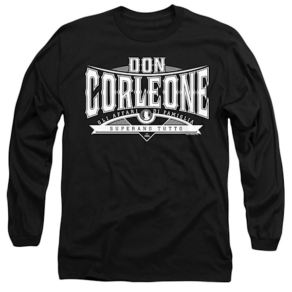 The Godfather Unisex Vuxen Don Vito Corleone Text T-Shirt XXL B Black XXL