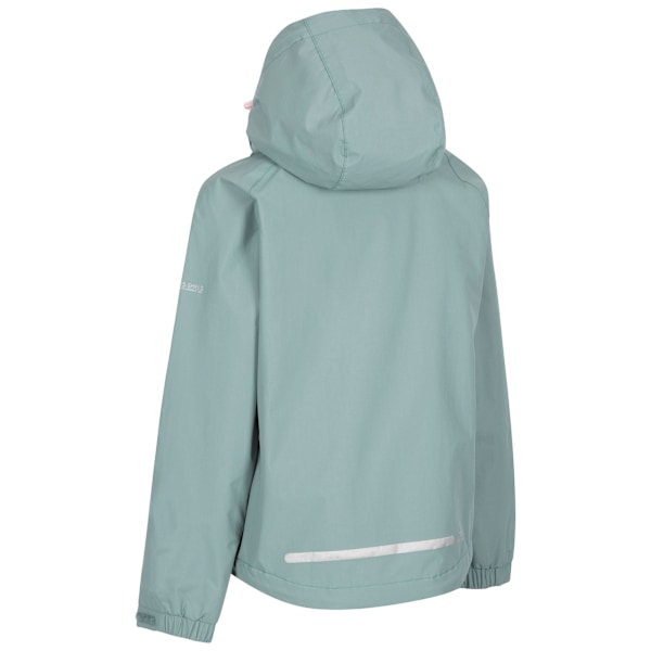 Trespass Girls Capture TP50 Vattentät Jacka 5-6 År Teal Mi Teal Mist 5-6 Years