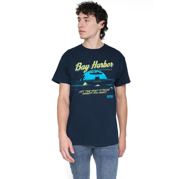 Dexter Herr Moonlight Fiske T-Shirt M Marinblå Navy M