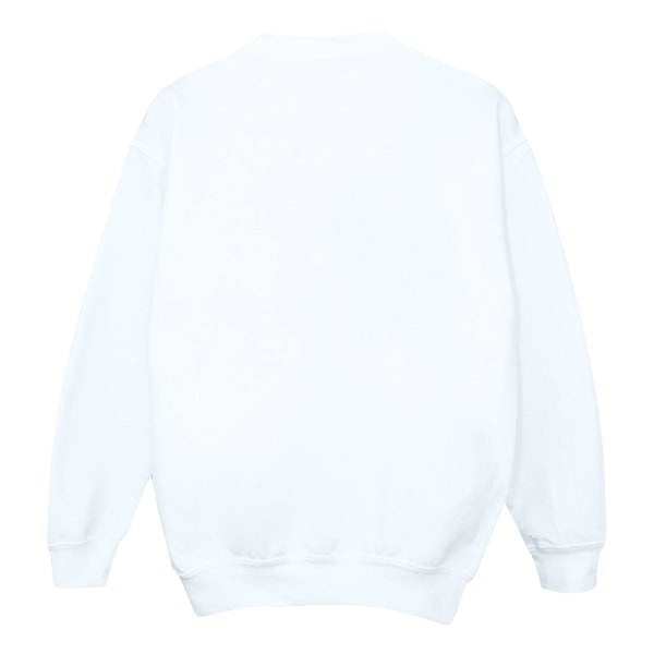 Elf Herr Fyra Ansikten Sweatshirt S Vit White S