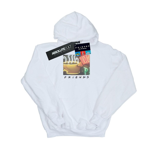 Friends Herr Central Perk Homage Hoodie 3XL Vit White 3XL