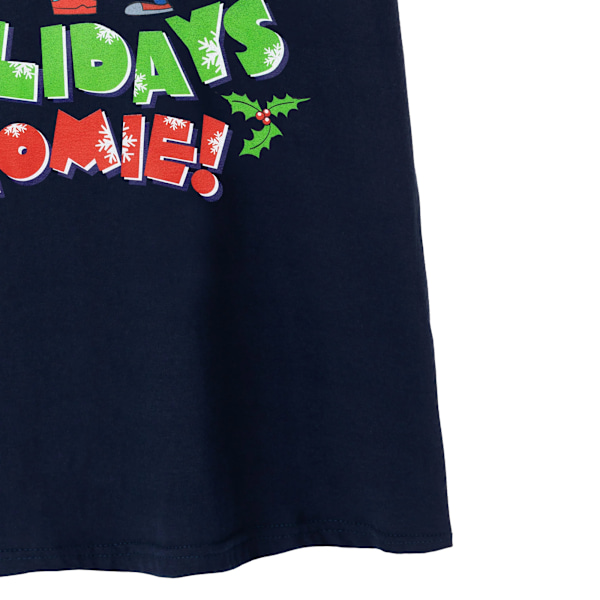 Hey Arnold! Herr Happy Holidays Homie Jul T-shirt S Marinblå Navy S