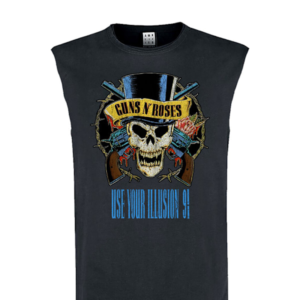 Amplified Herrar Use Your Illusion 91 Ärmlös Tank Top XS Kol Charcoal XS