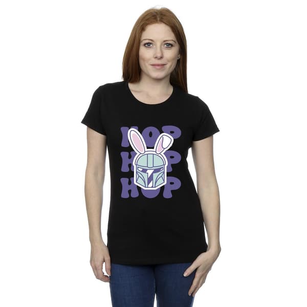 Star Wars Dam/Dam The Mandalorian Hop Into Easter Bomull Black M