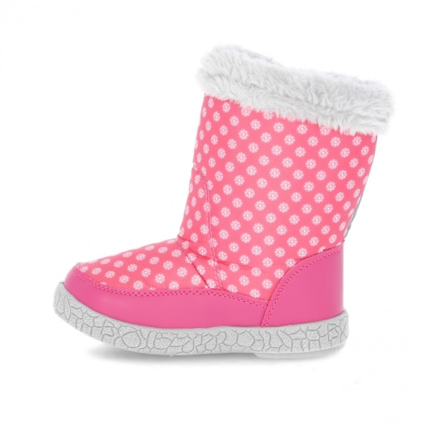 Trespass Baby Girls Tigan Snow Boots 10 Toddler UK Pink Lady Pink Lady 10 Toddler UK