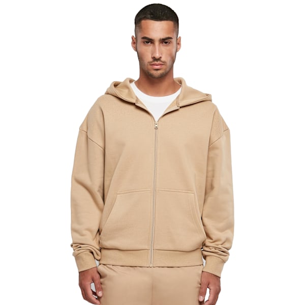 Bygg ditt varumärke Herr Ultra Heavyweight Full Zip Hoodie S Union Union Beige S