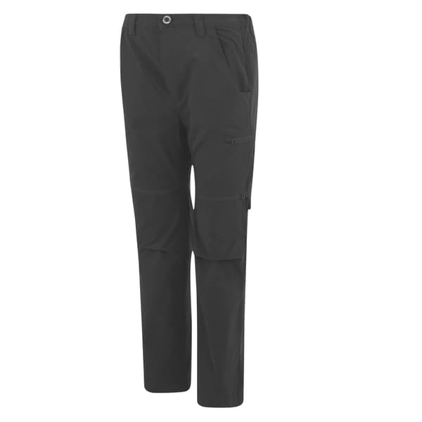Regatta Highton Stretch Zip-Off vandringsbyxor för barn Dark Grey 3-4 Years