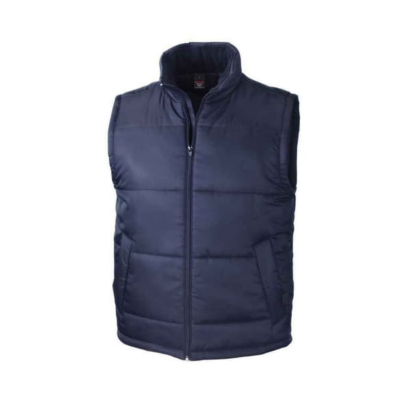 Result Core Unisex Vuxen Vadderad Kroppsvärmare M Marinblå Navy M