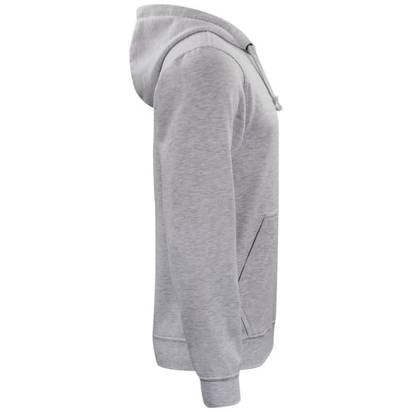 Clique Unisex Basic Hoodie M Gråmelerad Grey Melange M