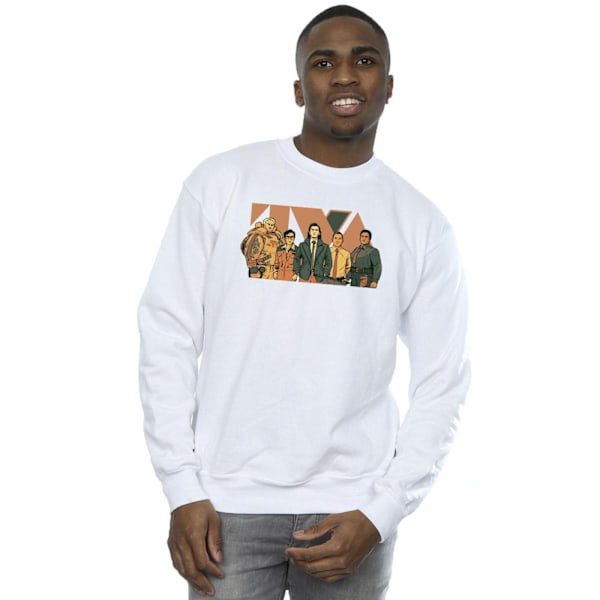 Marvel Herr Loki TVA Group Sweatshirt 4XL Vit White 4XL