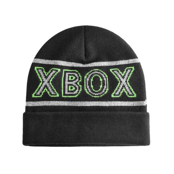 Xbox Pojkar Logotyp Akryl Mössa En Storlek Svart Black One Size