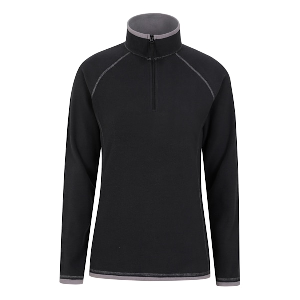 Mountain Warehouse Dam/Dam Montana Fleece Tröja med Halv Dragkedja 22 Black 22 UK