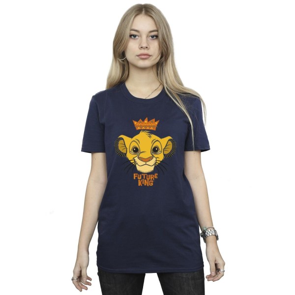 Disney Dam/Damer The Lion King Future King Bomull Boyfriend Navy Blue S