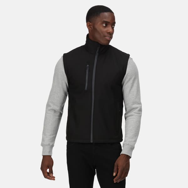 Regatta Professional Mens Honestly Made Recycled Soft Shell Bod Black S