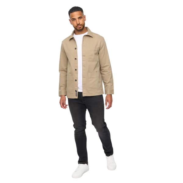 Bewley & Ritch Stanbrook Overshirt för män XXL Sand Sand XXL