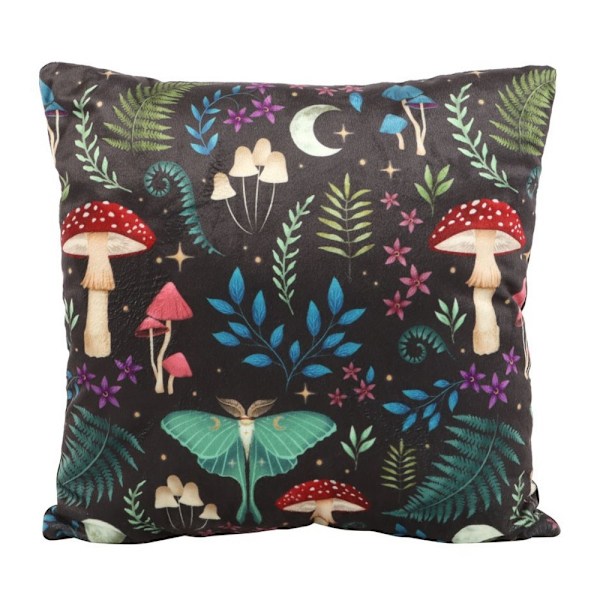 Something Different Dark Forest Square Filled Cushion 35cm x 35 Multicoloured 35cm x 35cm