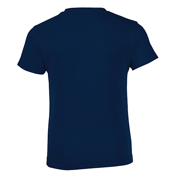 SOLS Barn/Barn Regent Kortärmad Åtsittande T-shirt 4 År French Navy 4 Years