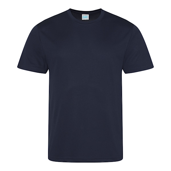AWDis Just Cool herrprestanda enfärgad T-shirt M French Navy French Navy M