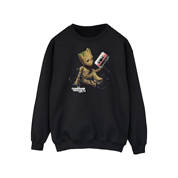 Marvel Herr Guardians Of The Galaxy Groot Tape Sweatshirt 5XL B Black 5XL