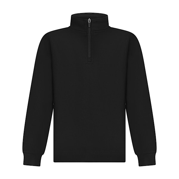 Finden & Hales Barn/Barn Quarter Zip Track Top 9-10 År Black 9-10 Years