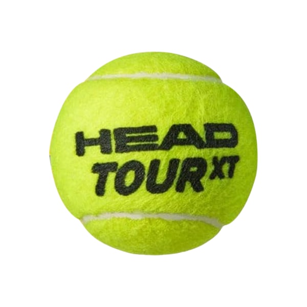 Head Tour tennisbollar (paket med 3) One Size Green Green One Size