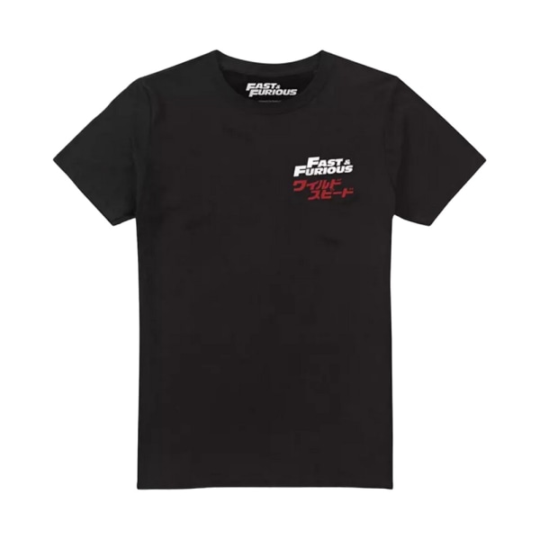 Fast & Furious Herr Street Racers Comic T-Shirt XL Svart Black XL