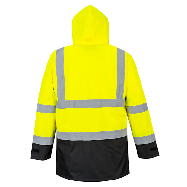 Portwest Herr Executive 5 i 1 Hi-Vis Jacka XXL Gul/Svart Yellow/Black XXL