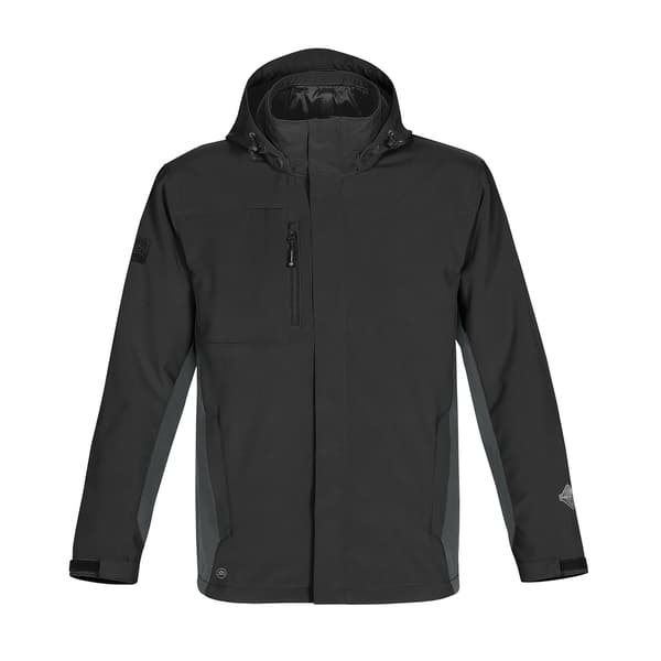 Stormtech Herr Atmosphere 3-i-1 Performance Jacka (Vattentät Black/Granite 2XL