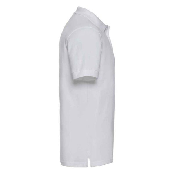 Russell Herr Ultimate Cotton Pique Poloskjorta S Vit White S