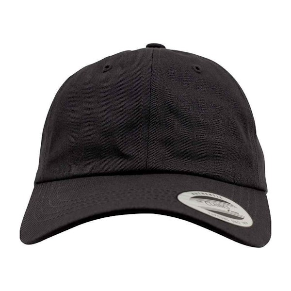 Flexfit Unisex Lågprofil Bomullstwill Keps One Size Svart Black One Size