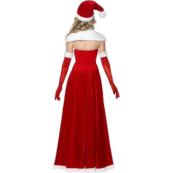 Smiffys Lyxig Miss Santa Kostymset för Dam/Kvinnor M Röd Red M