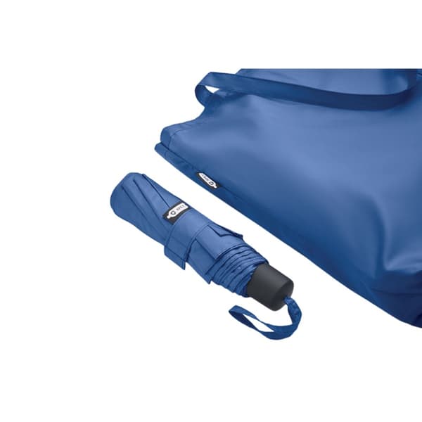 MidOcean Seattle RPET Hopfällbart Paraply Set One Size Royal Blue Royal Blue One Size