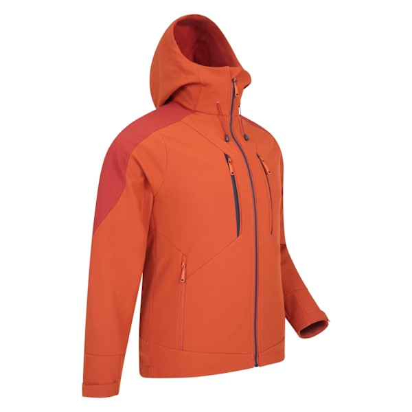 Mountain Warehouse Mens Radius Recycled Soft Shell Jacket XXS O Orange XXS