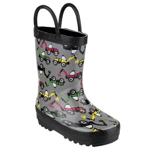 Cotswold Childrens Puddle Boot / Pojkstövlar 21 EUR Grävmaskin Digger 21 EUR