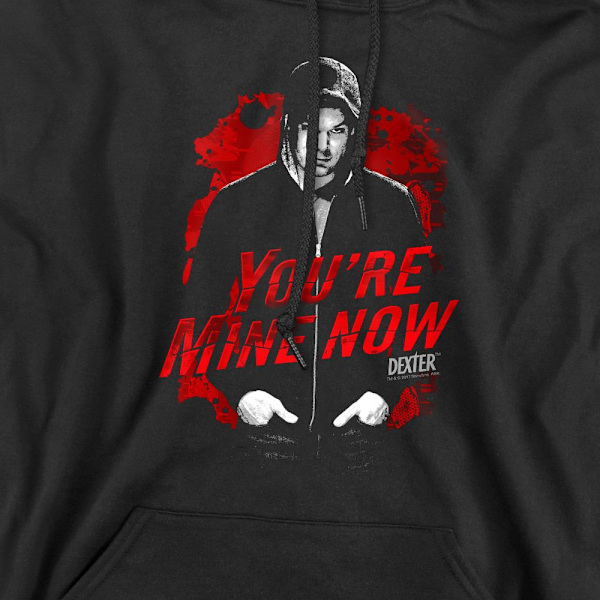 Dexter Herr Dark Passenger Hoodie L Svart Black L