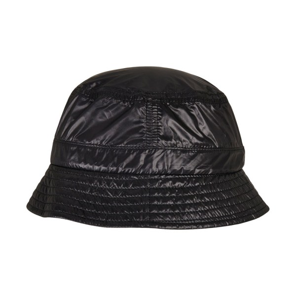 Yupoong Unisex vuxen Flexfit Nylon Bucket Hat One Size Svart Black One Size