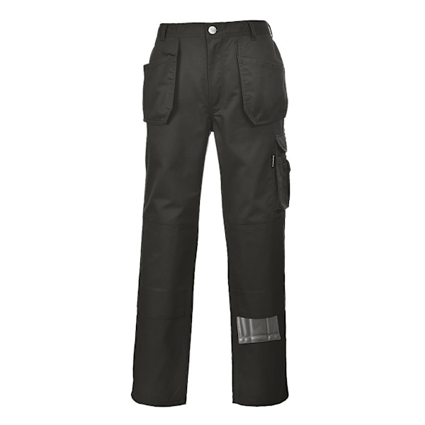 Portwest Herr Slate Holster Pocket Arbetsbyxor XXL T Svart Black XXL T