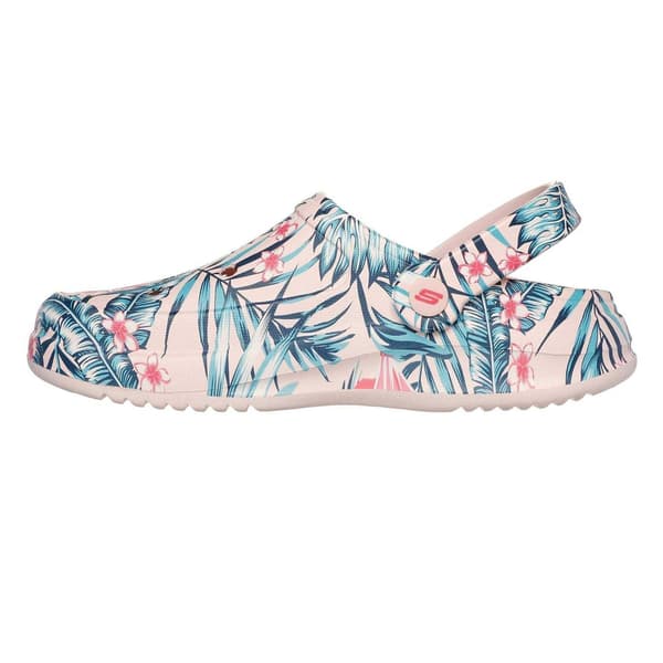 Skechers Dam/Dam Archfitwave Blommig Öppen Tå Träskor 3 UK M Multicoloured 3 UK