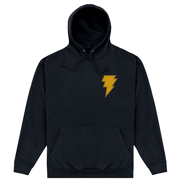 Black Adam Unisex Vuxenkaraktär Hoodie XXL Svart Black XXL