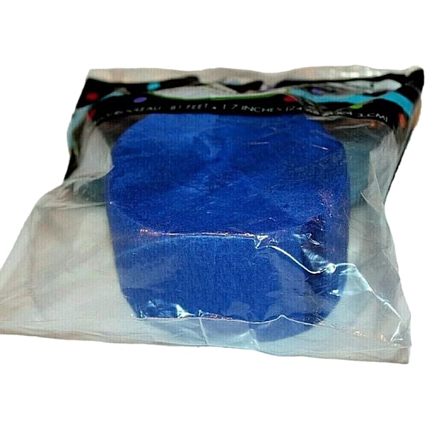 Amscan Crepe Paper Streamer One Size Sapphire Blue Sapphire Blue One Size