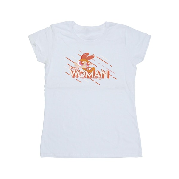 Powerpuff Girls T-shirt i bomull för dam/dam M Vit White M