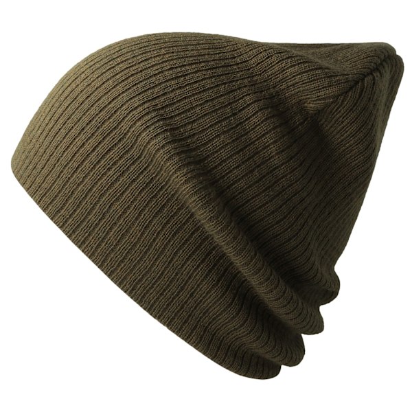 Atlantis Unisex Vuxen Brad Återvunnen Slouch Beanie One Size Oliv Olive One Size