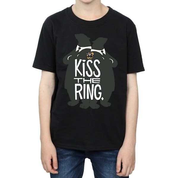 Disney Boys Zootropolis Kiss The Ring T-Shirt 12-13 år Svart Black 12-13 Years