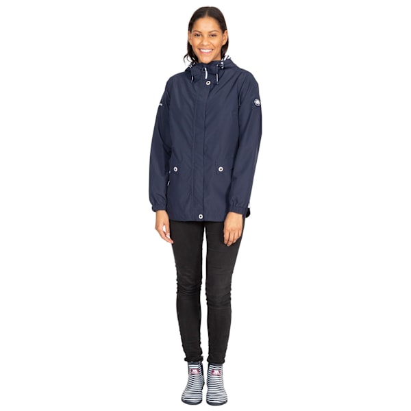 Trespass Womens/Ladies Flourish Vattentät Jacka XS Marinblå Navy XS