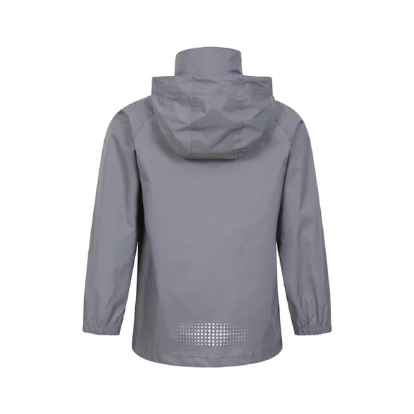 Mountain Warehouse Barn/Barn Pakka II Vattentät Jacka 3- Grey 3-4 Years