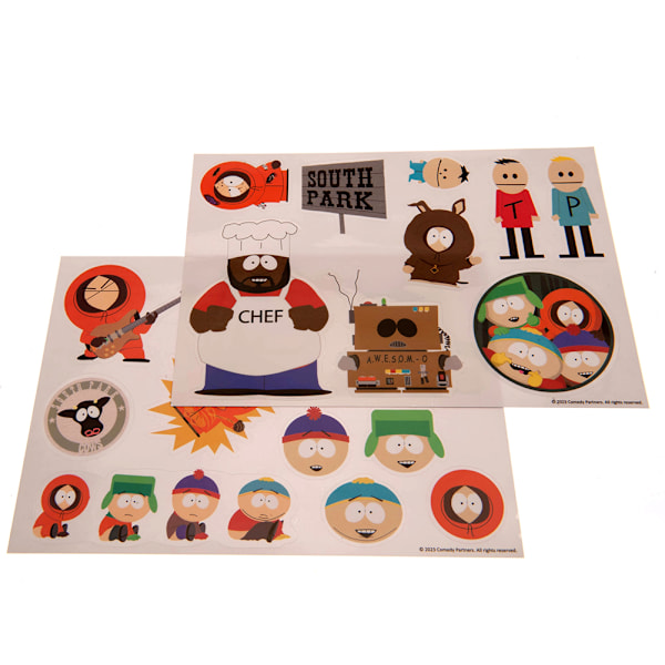 South Park Tech Stickers En Storlek Flerfärgad Multicoloured One Size