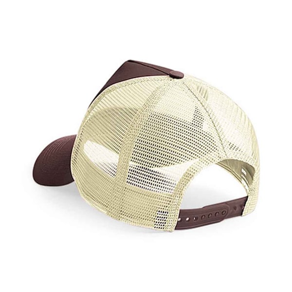 Beechfield Unisex Vuxen Snapback Trucker Cap One Size Choklad Chocolate/Caramel One Size