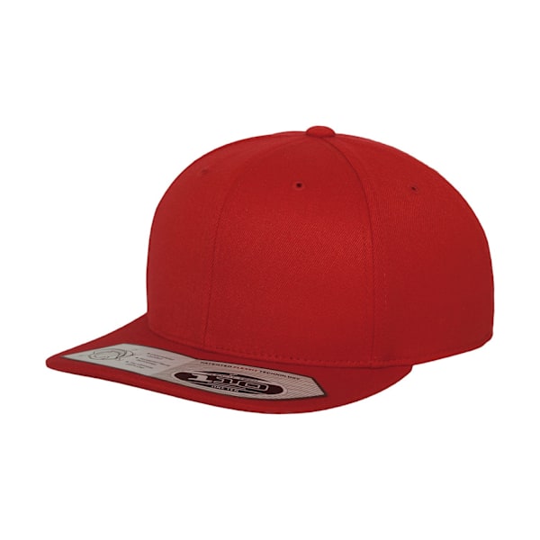 Flexfit Snapback Fitted Baseball Cap One Size Röd Red One Size