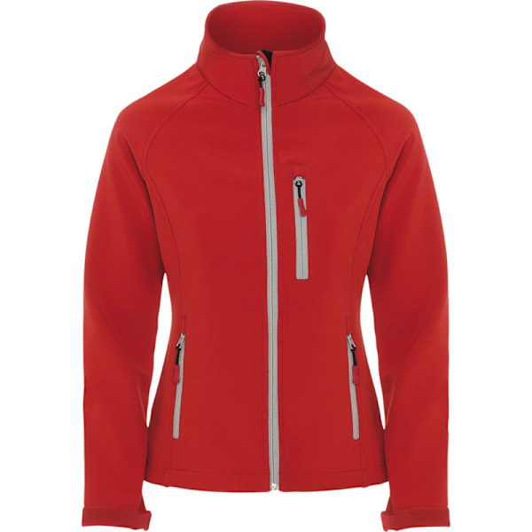 Roly Dam/Damer Antartida Softshelljacka L Röd Red L